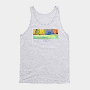 original artwork, landscape, trees Tank Top